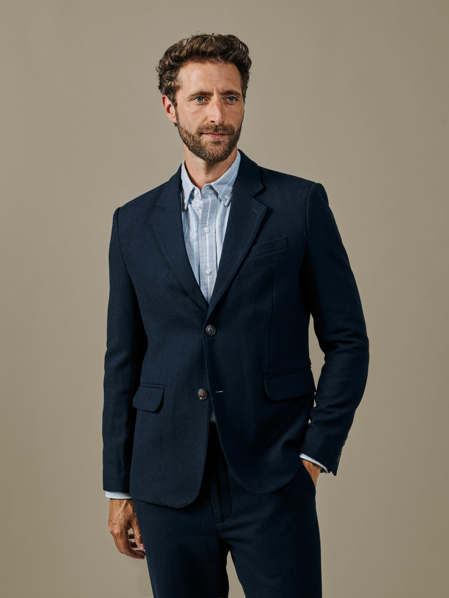 Marlborough Wool Suit Jacket
