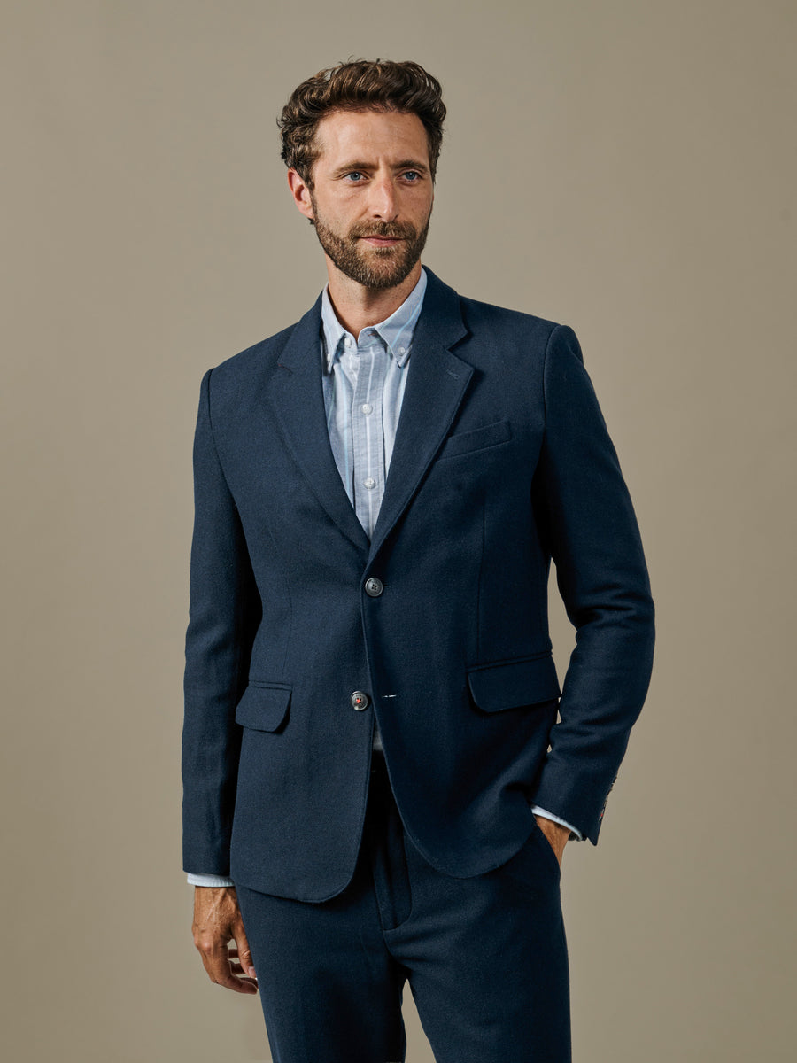 Marlborough Wool Suit Jacket