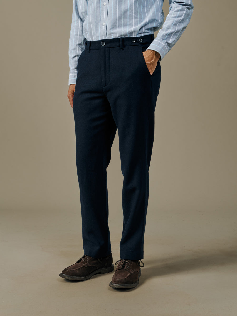 Marlborough Wool Suit Trouser
