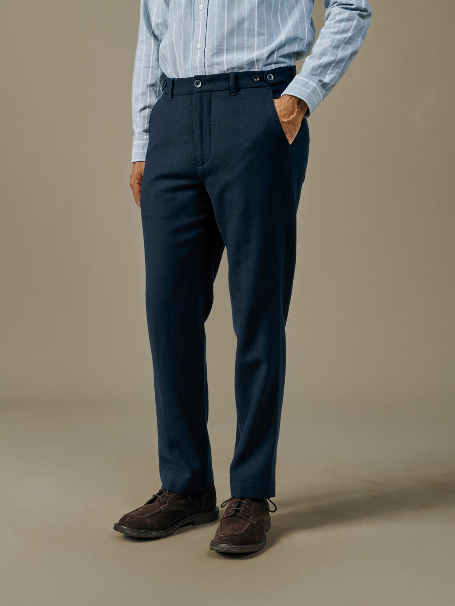 Marlborough Wool Suit Trouser