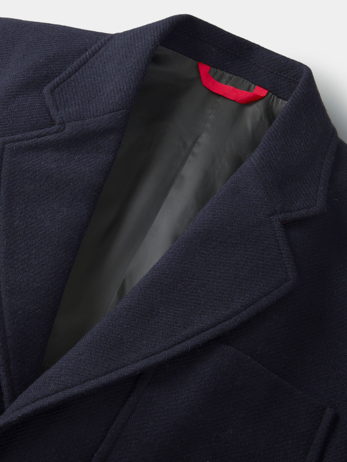 Aubin Navy Mareham Wool Patch Pocket Suit Jacket | Wool Jacket