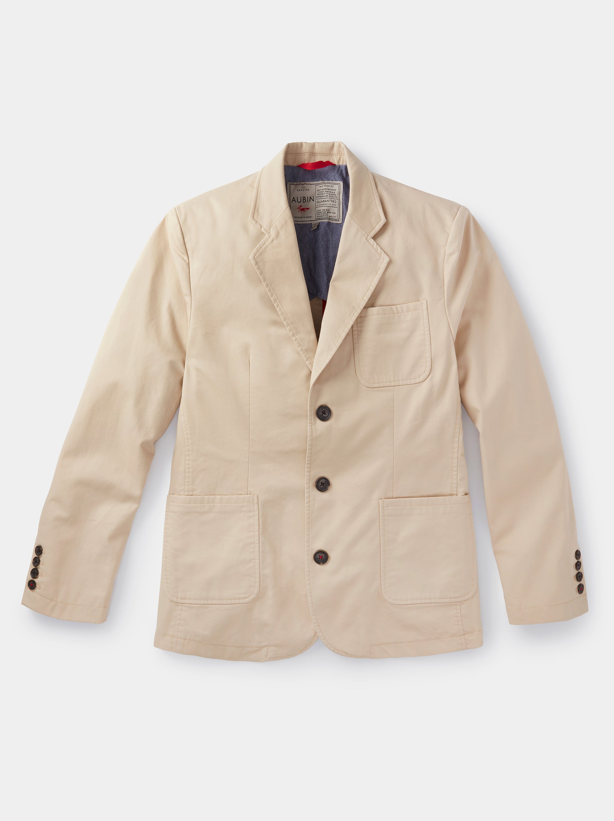 Sand Mareham Patch Pocket Jacket | Aubin