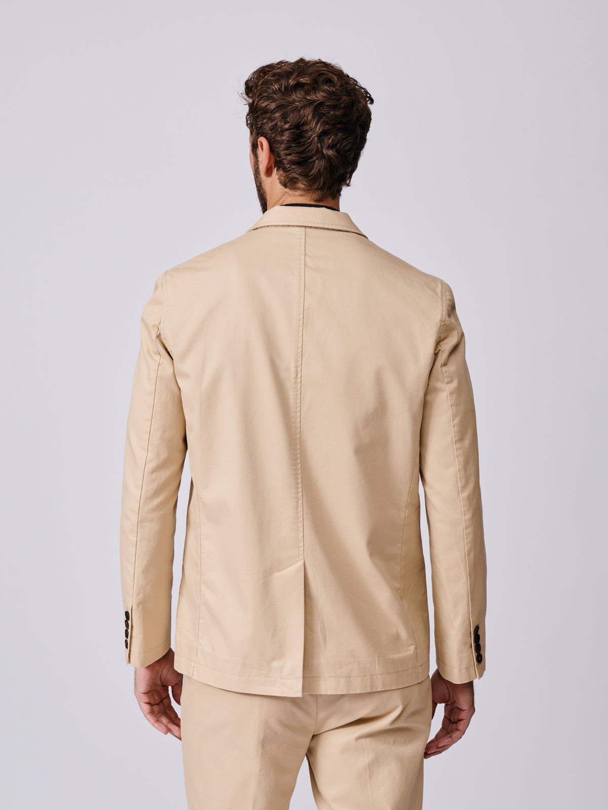 Aubin Sand Mareham Patch Pocket Jacket | Suit Jackets