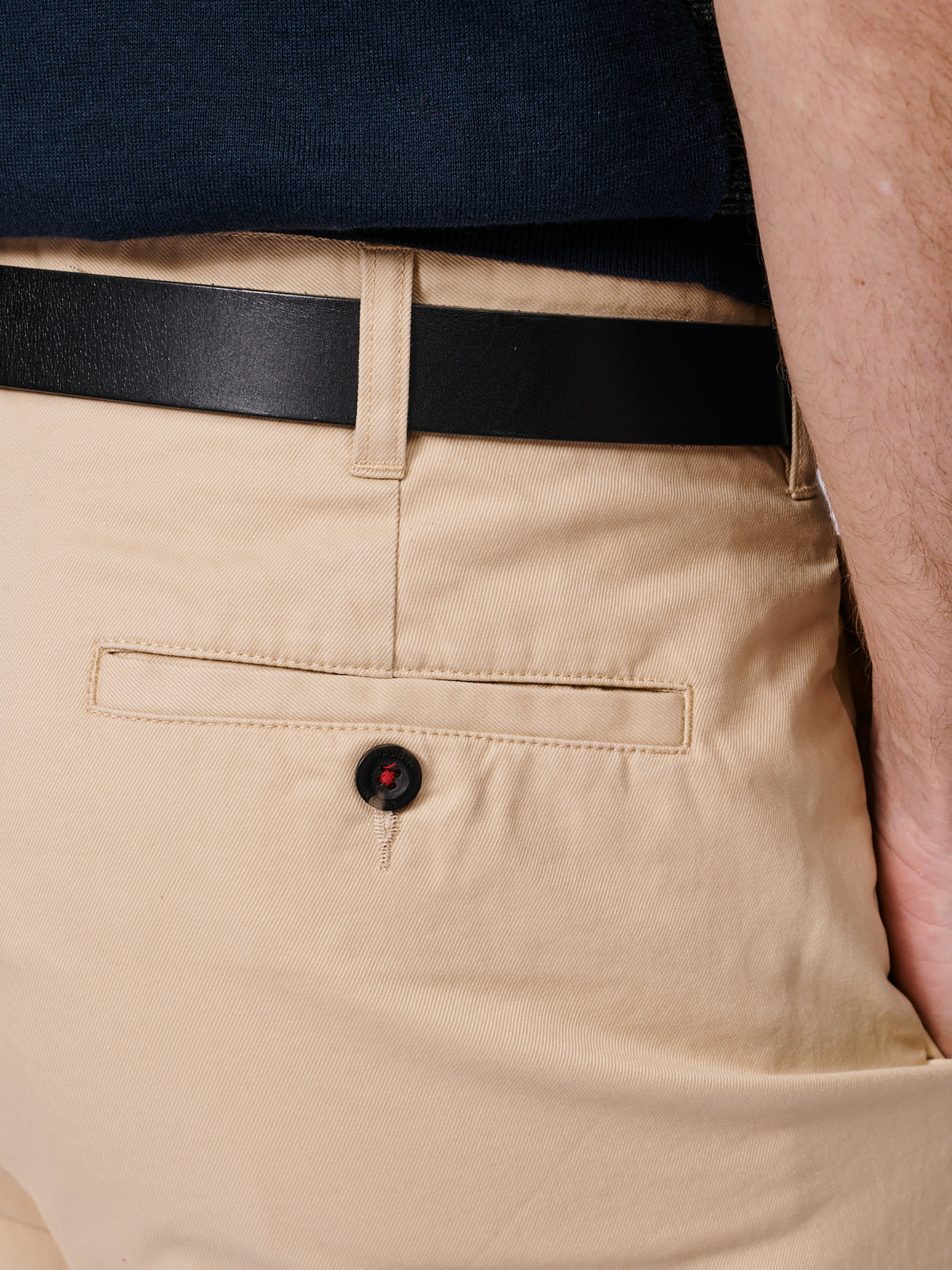 Aubin Sand Mareham Relaxed Fit Trouser | Suit Trousers