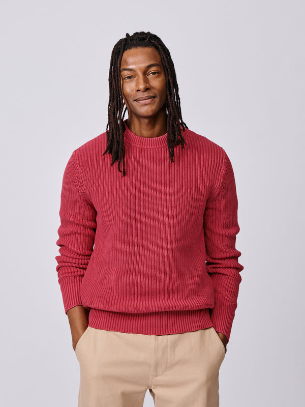 Martin Cotton Ribbed Crew Neck