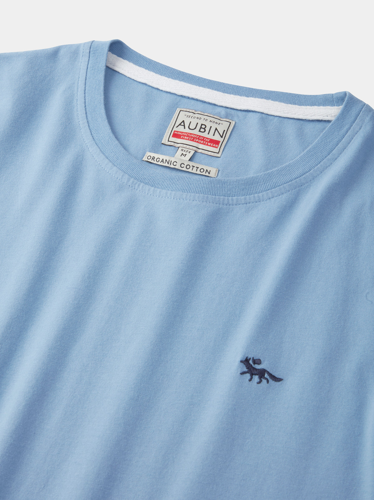 Aubin China Blue Aubin Organic Cotton T-Shirt | Classic Tee