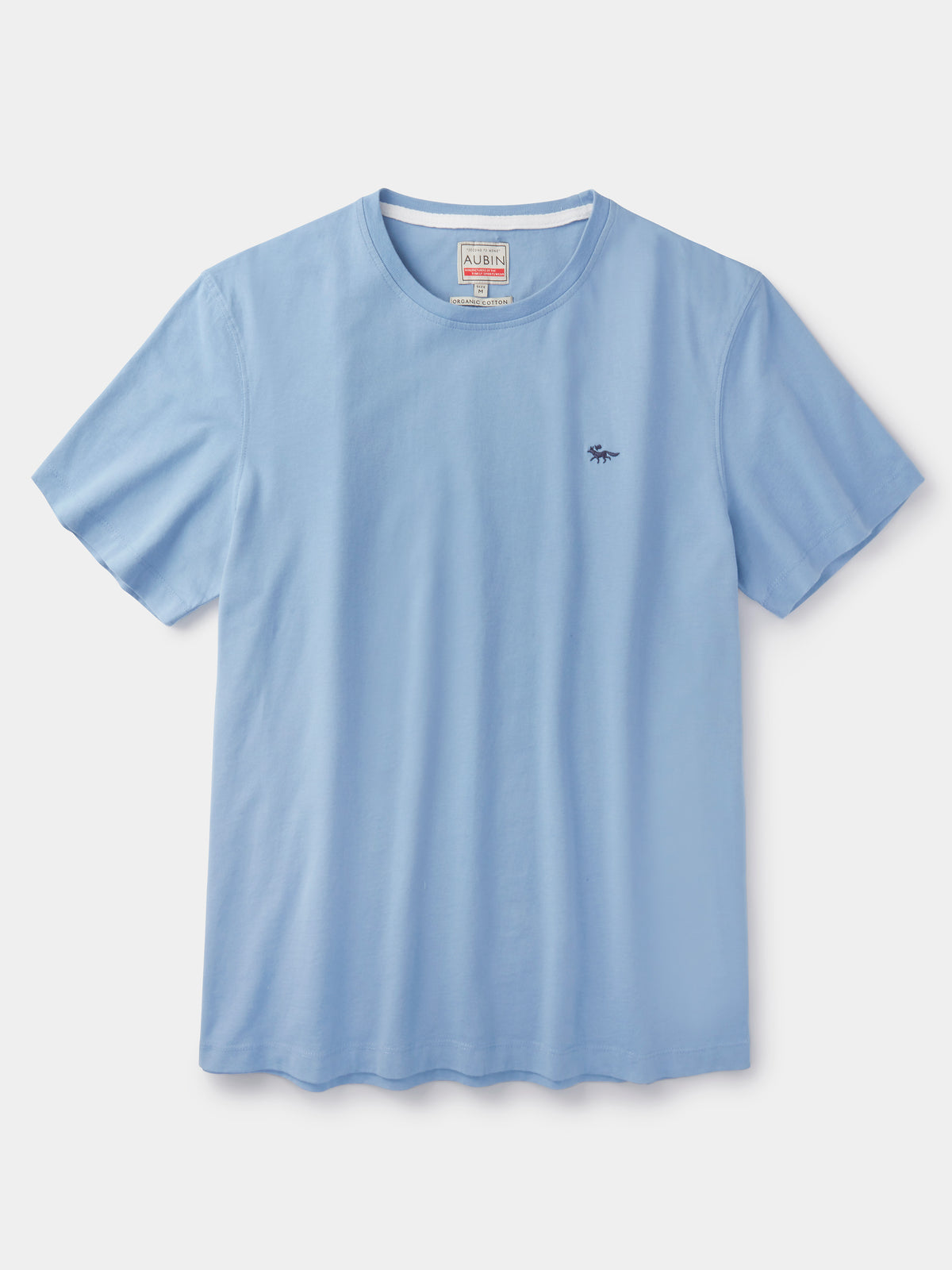Aubin China Blue Aubin Organic Cotton T-Shirt | Classic Tee