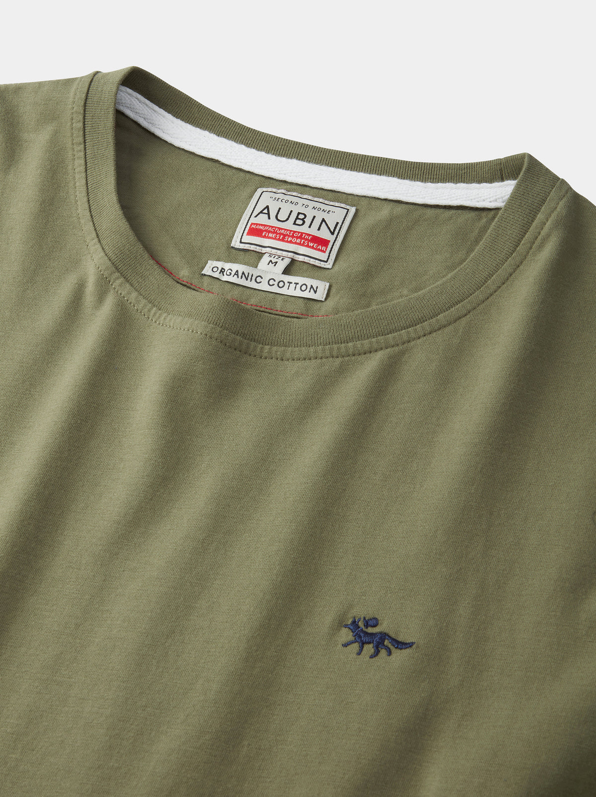 Aubin Light Khaki Aubin Organic Cotton T-Shirt | Classic Tee
