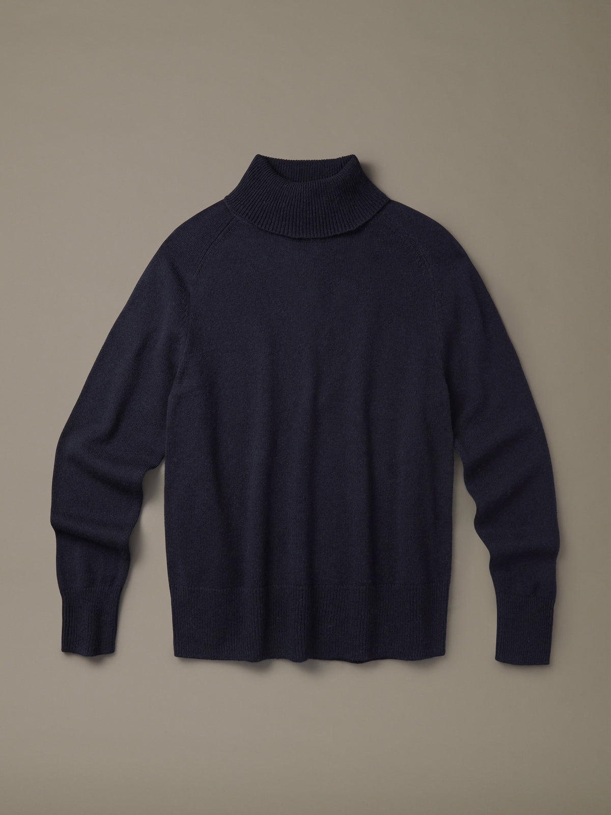 Aubin Black Myers Extra Fine Merino Submariner | Roll Neck