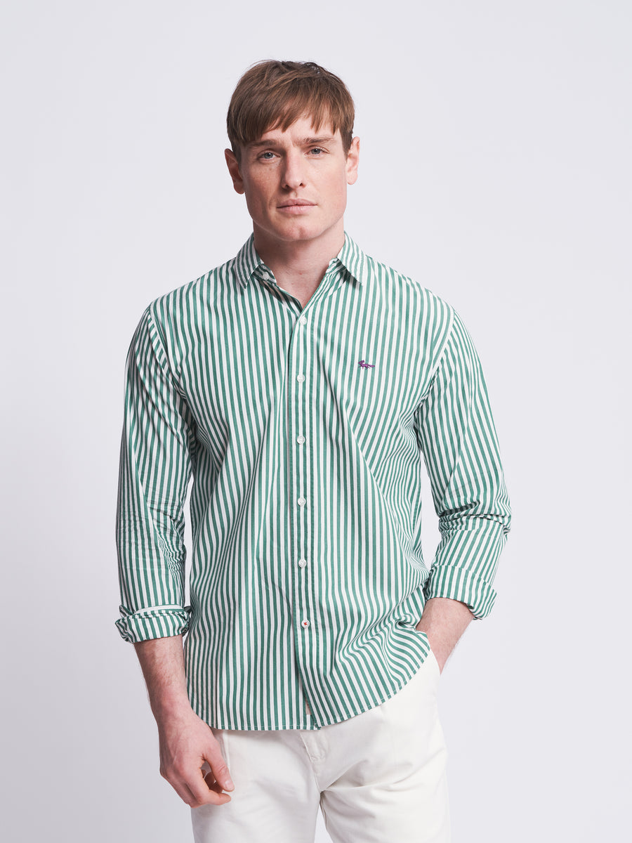 Bridges Poplin Shirt – Aubin