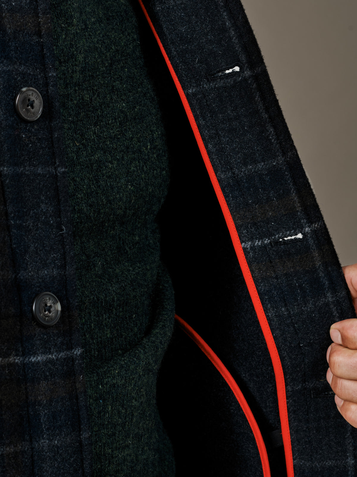 Aubin Grey Check Nettleham Jacket | Wool Jacket