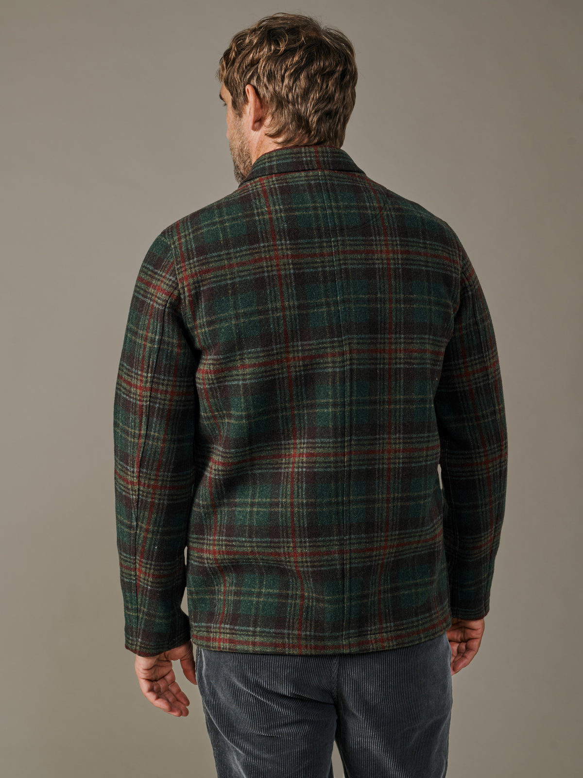 Aubin Green Check Nettleham Jacket | Wool Jacket