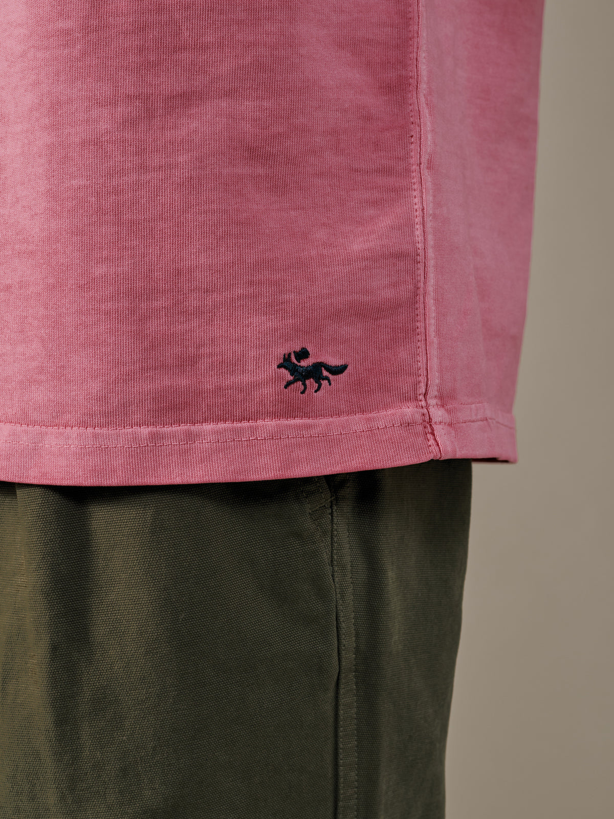 Aubin Peony Pink Newburgh Relaxed T-Shirt | Relaxed Tee