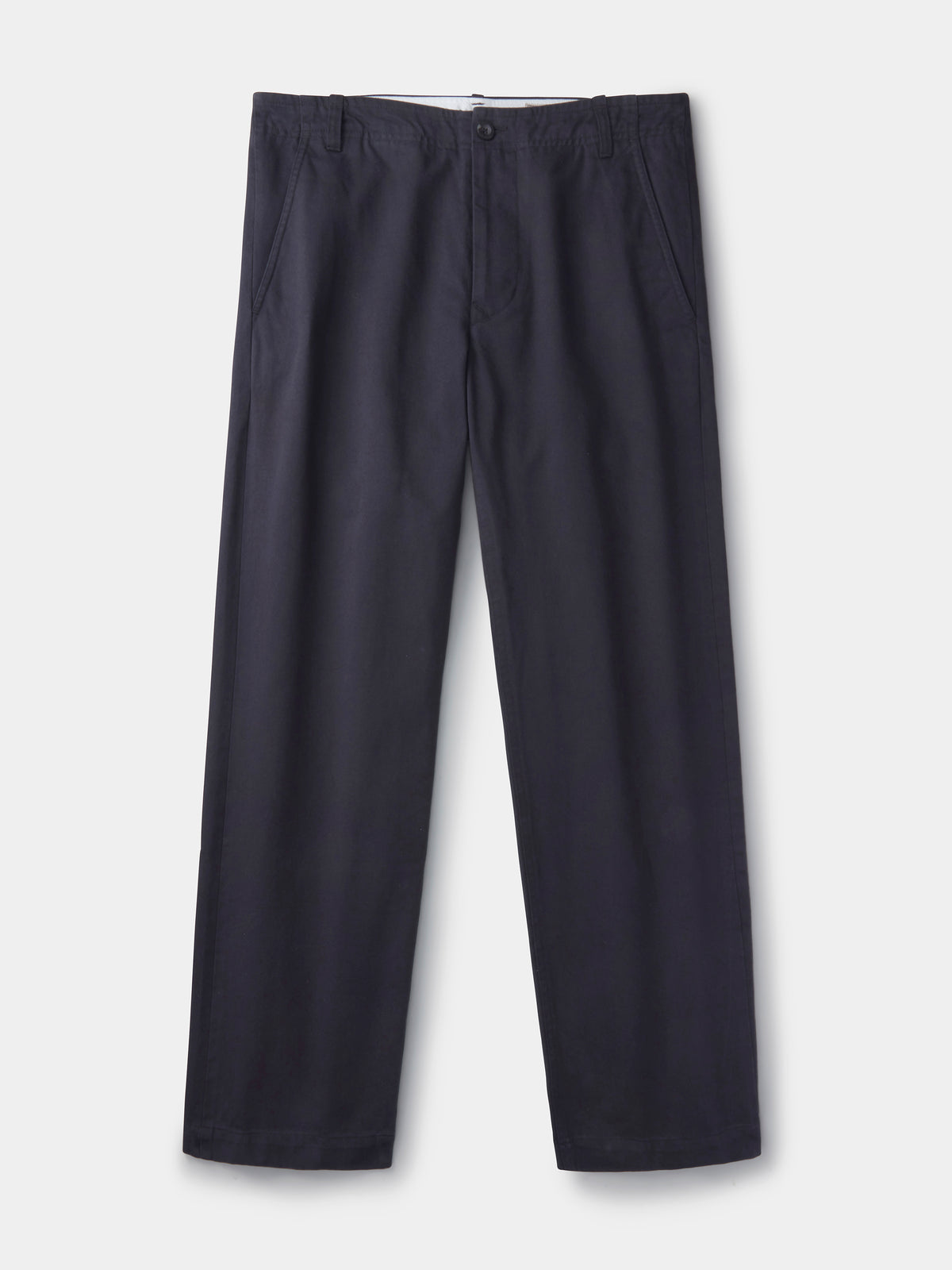 Aubin Washed Black Ormsby Selvedge Chino | Chinos