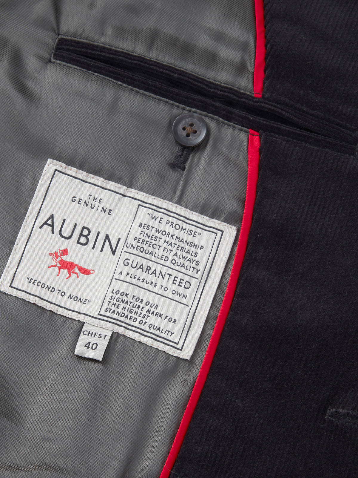 Aubin Black Pasmore Cord Jacket | Cord Jacket