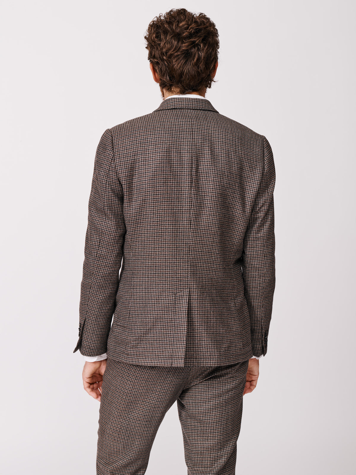 Aubin Puppy Tooth Pasmore Wool Jacket | Wool Jacket