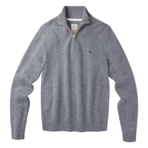 Pepper Lambswool Zip Neck Jumper
