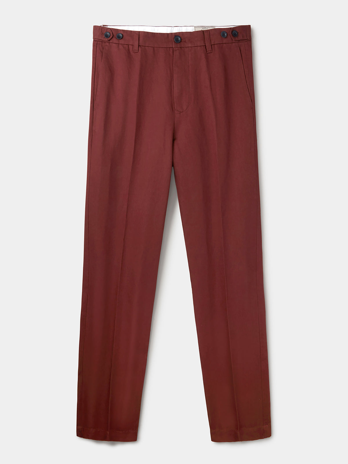 Aubin Brown Pasmore Straight Leg Trouser | Suit Trousers
