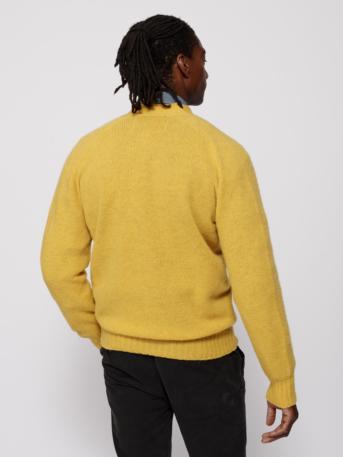 Aubin Yellow Pettigrew Cardigan | Cardigan