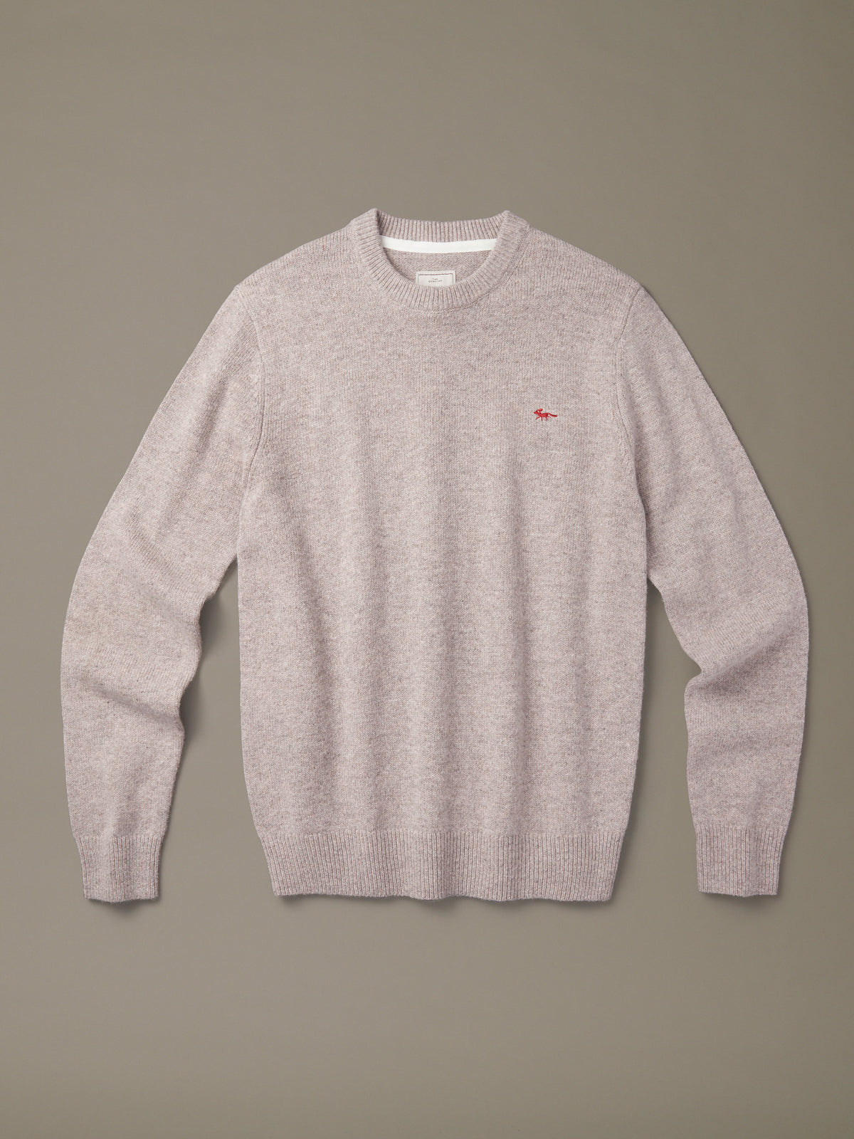 Aubin Stone Phillips Lambswool Crew Neck | Crew Neck