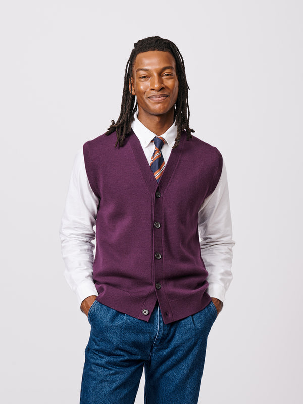 Portman Extra Fine Merino Waistcoat