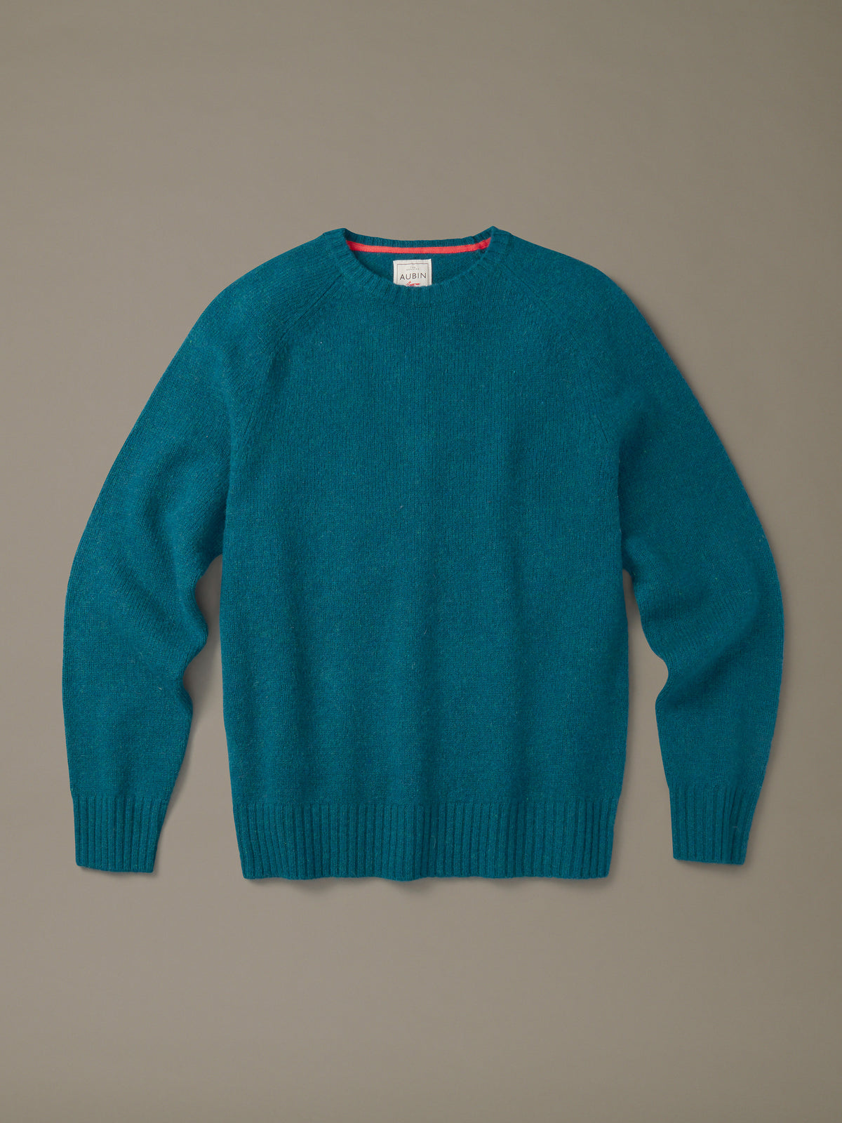 Aubin Peacock Prestwick Shetland Crew Neck Jumper | Crew Neck