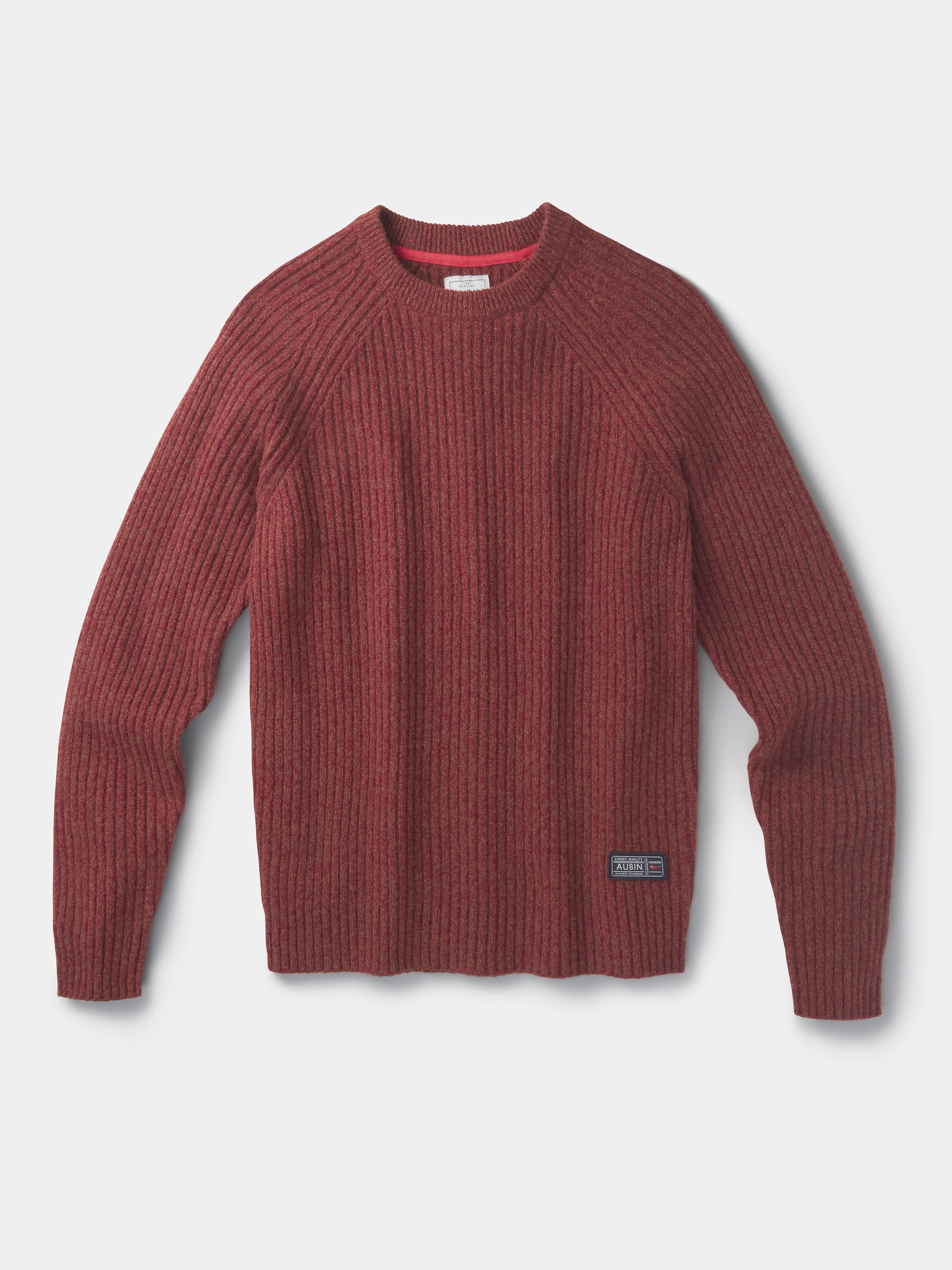 Ray Fisherman Rib Crew Neck Jumper – Aubin