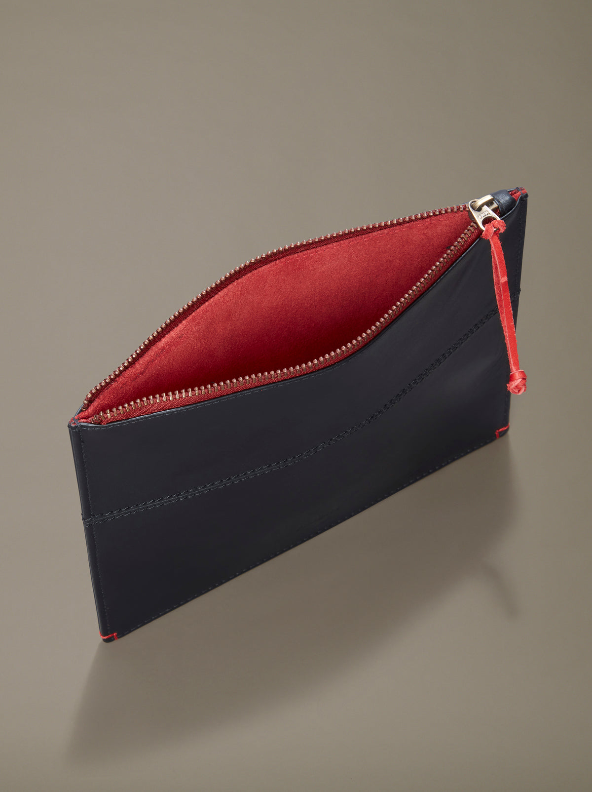 Aubin Black Rolston Leather Pouch | Accessories