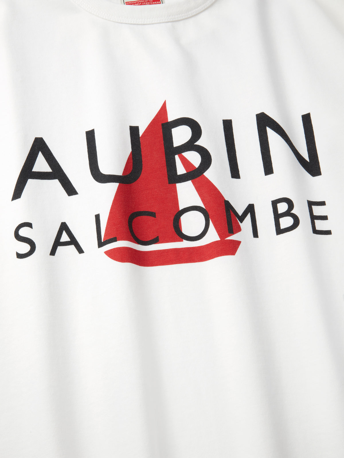 Aubin Chalk White Newburgh Salcombe Relaxed T-Shirt | Relaxed Tee