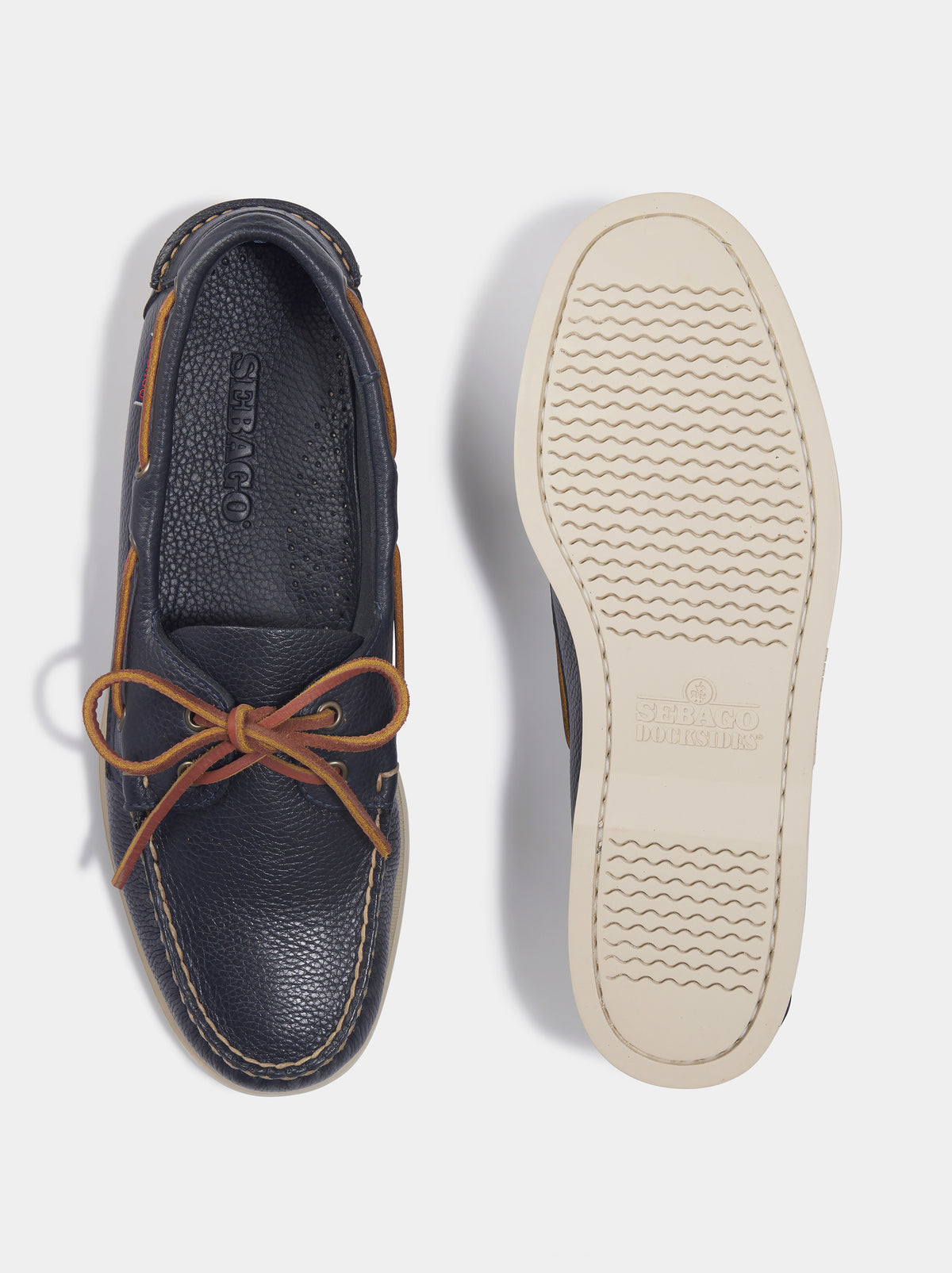 Aubin Blue Navy Sebago - Portland Martellato Boat Shoe | Footwear