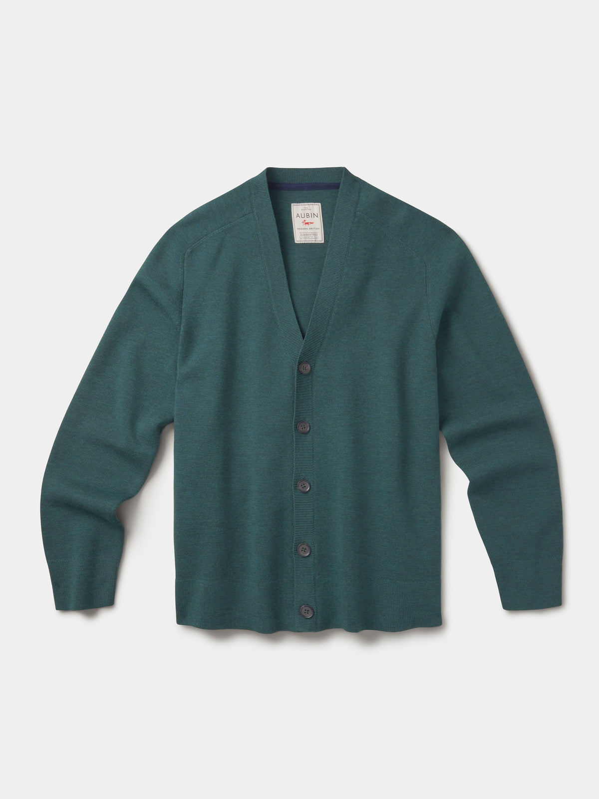 Aubin Dark Green Simpson Cardigan | Cardigan