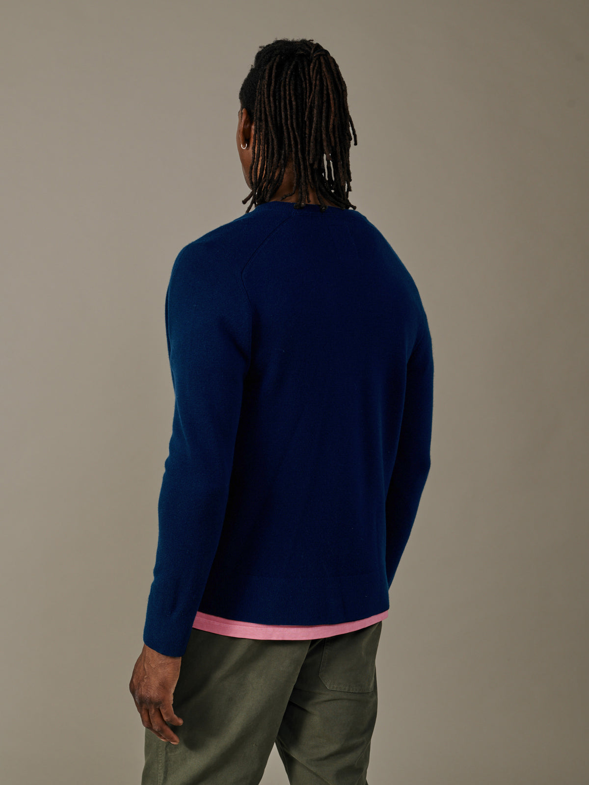 Aubin Navy Simpson Cardigan | Cardigan