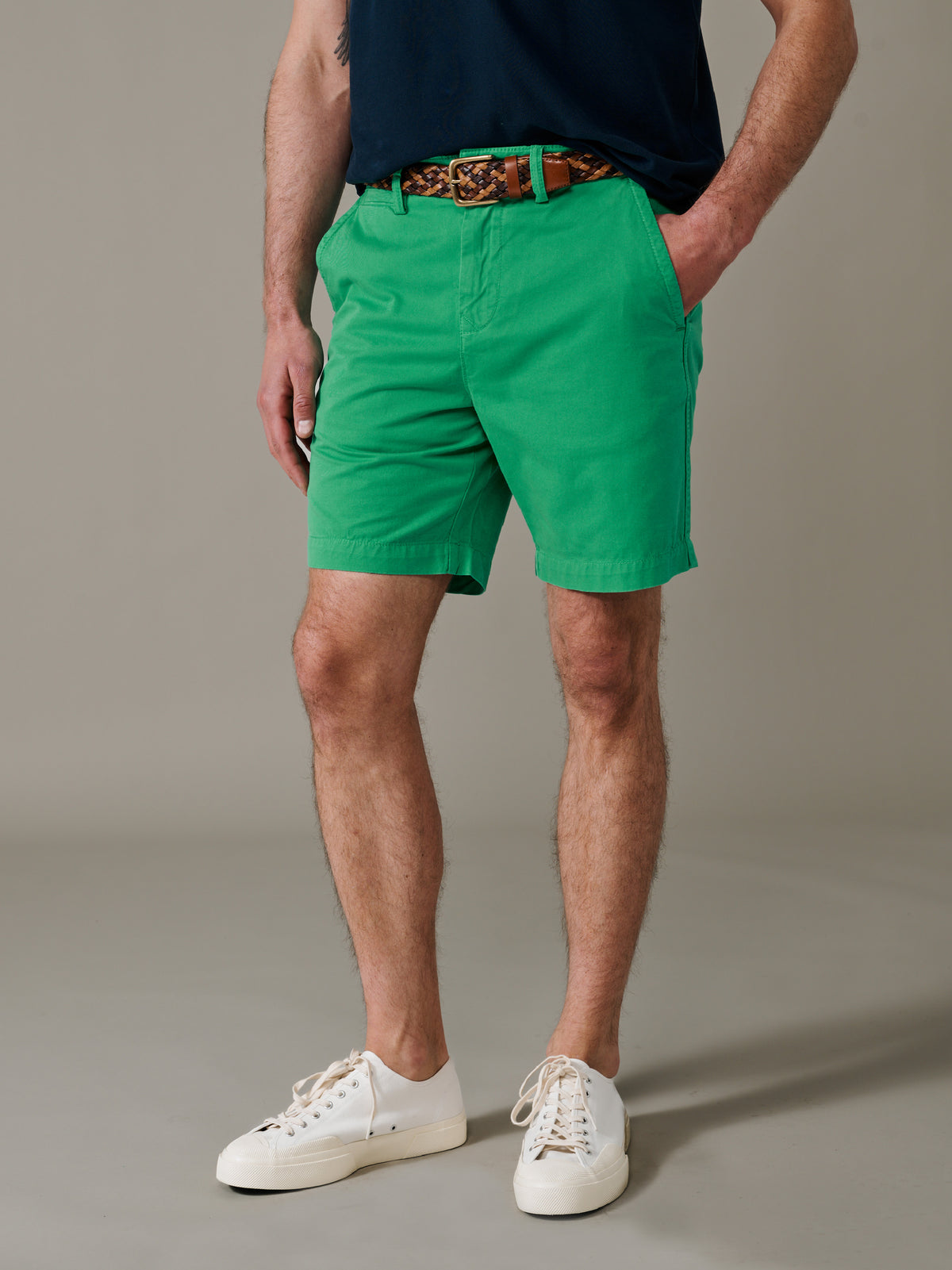 Aubin Green Stamford Chino Short | Chino Short