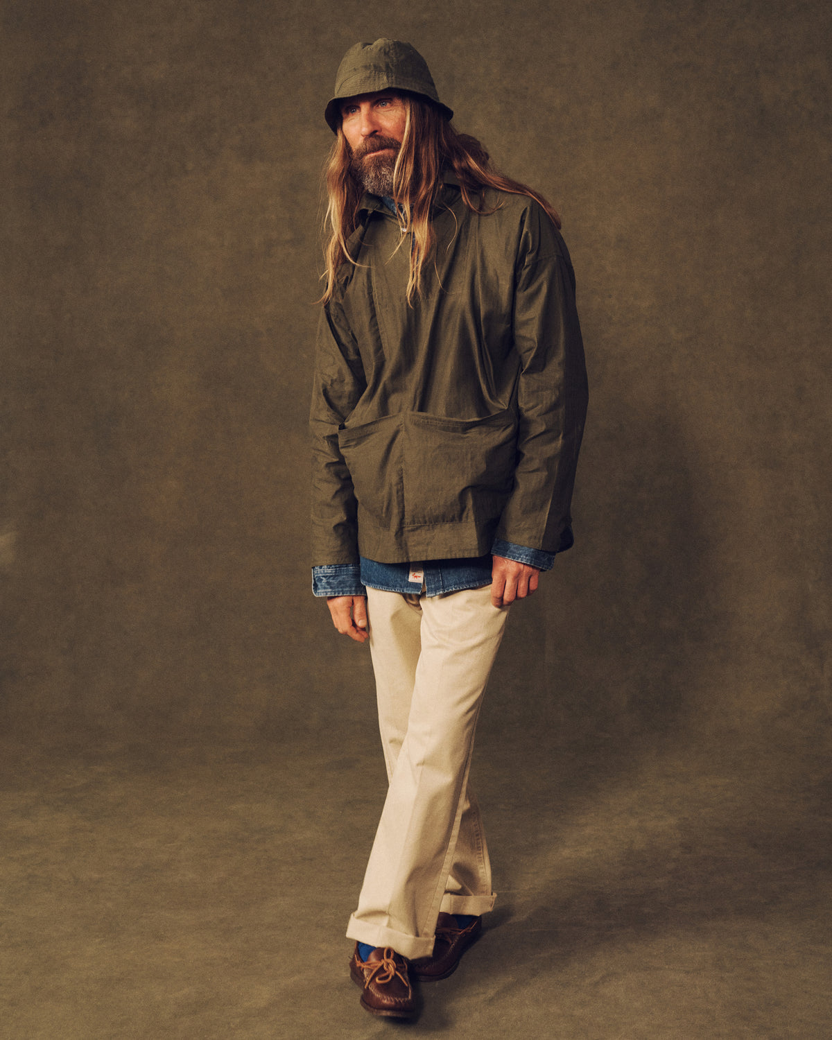 Aubin Khaki William Smock | Smock