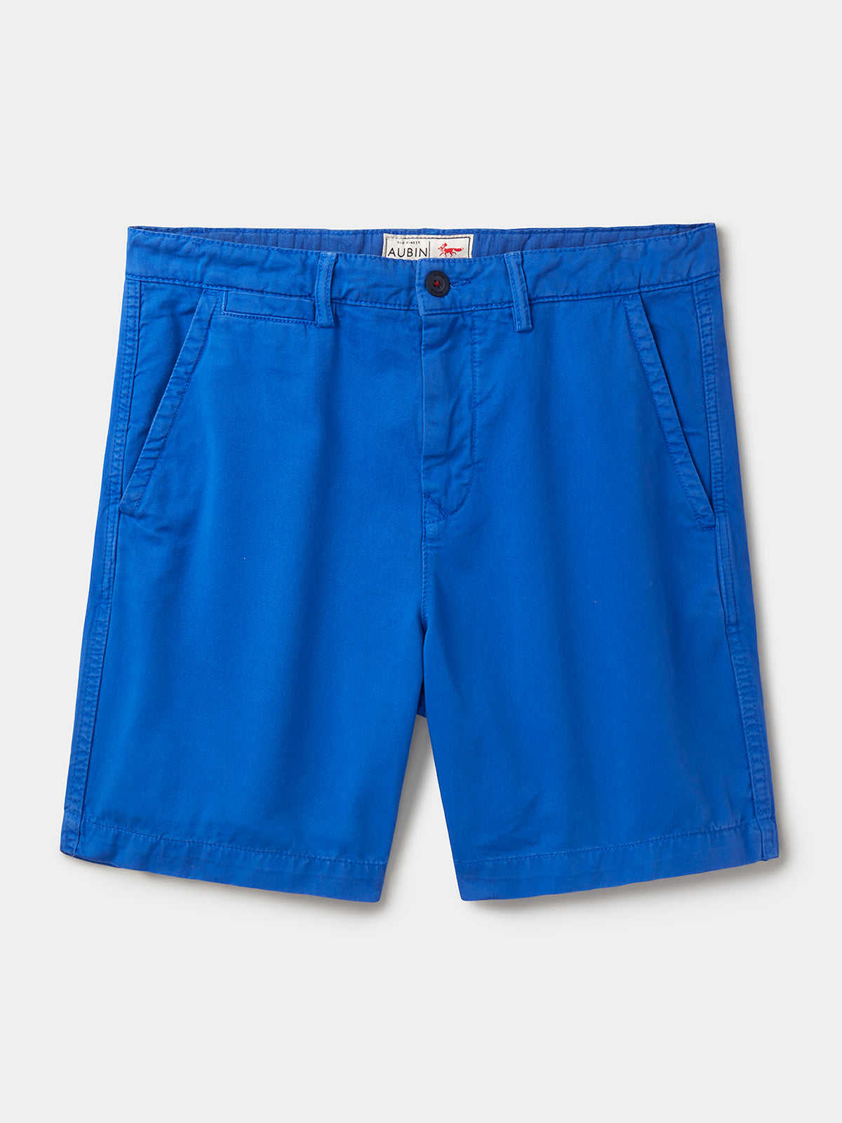Aubin Washed Cobalt Stamford Chino Short | Chino Short