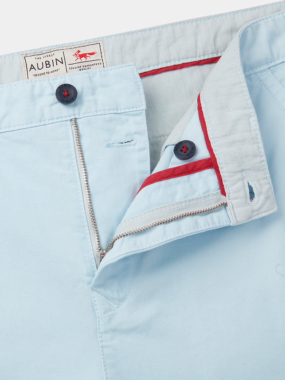 Aubin Blue Stamford Chino Short | Chino Short