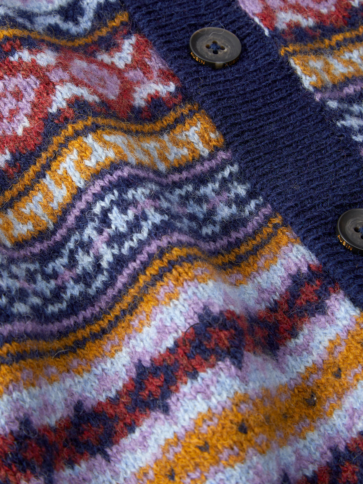 Aubin Fairisle Fairisle Cardigan | Cardigan