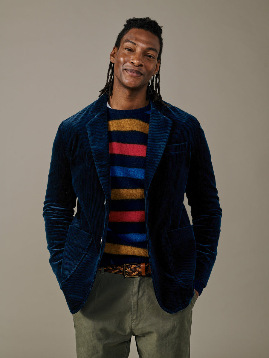 Welton Washed Cord Blazer