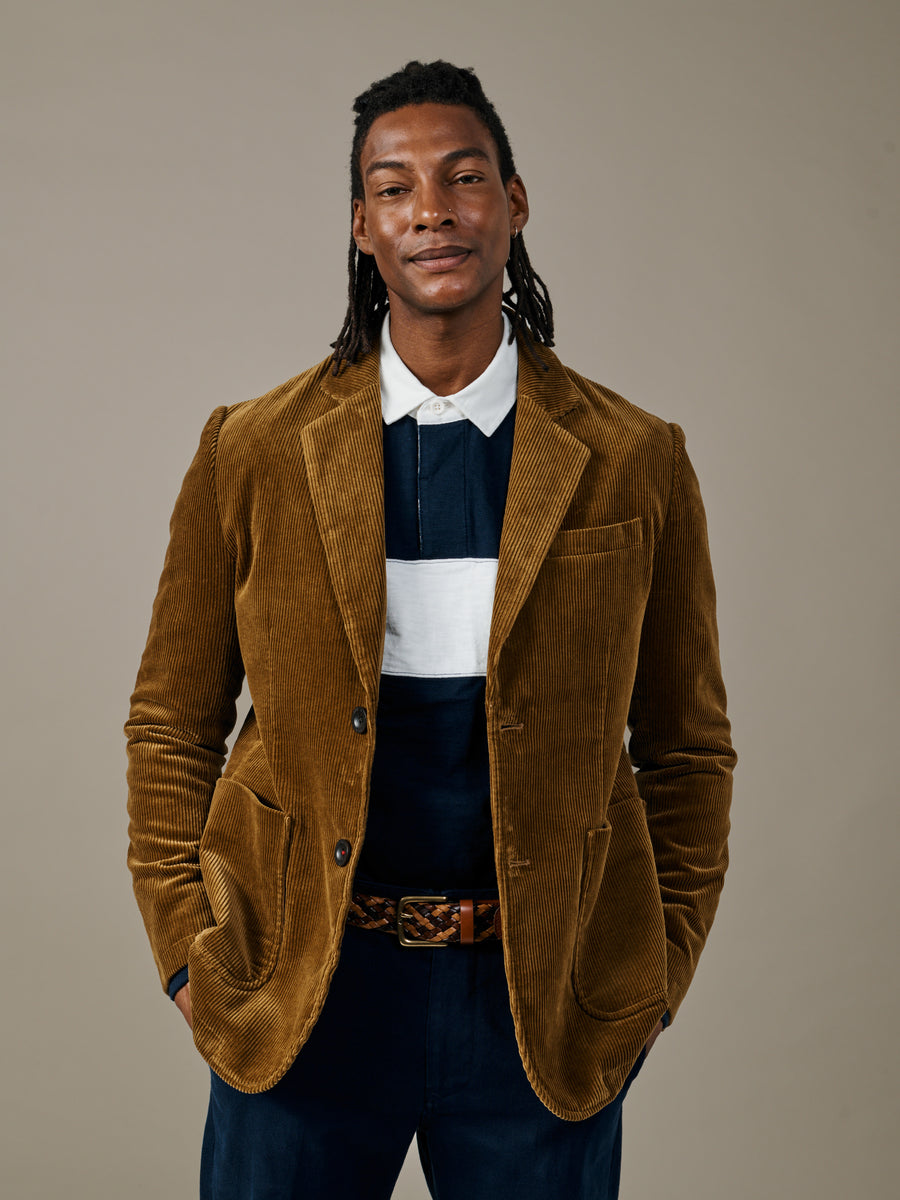 Welton Washed Cord Blazer