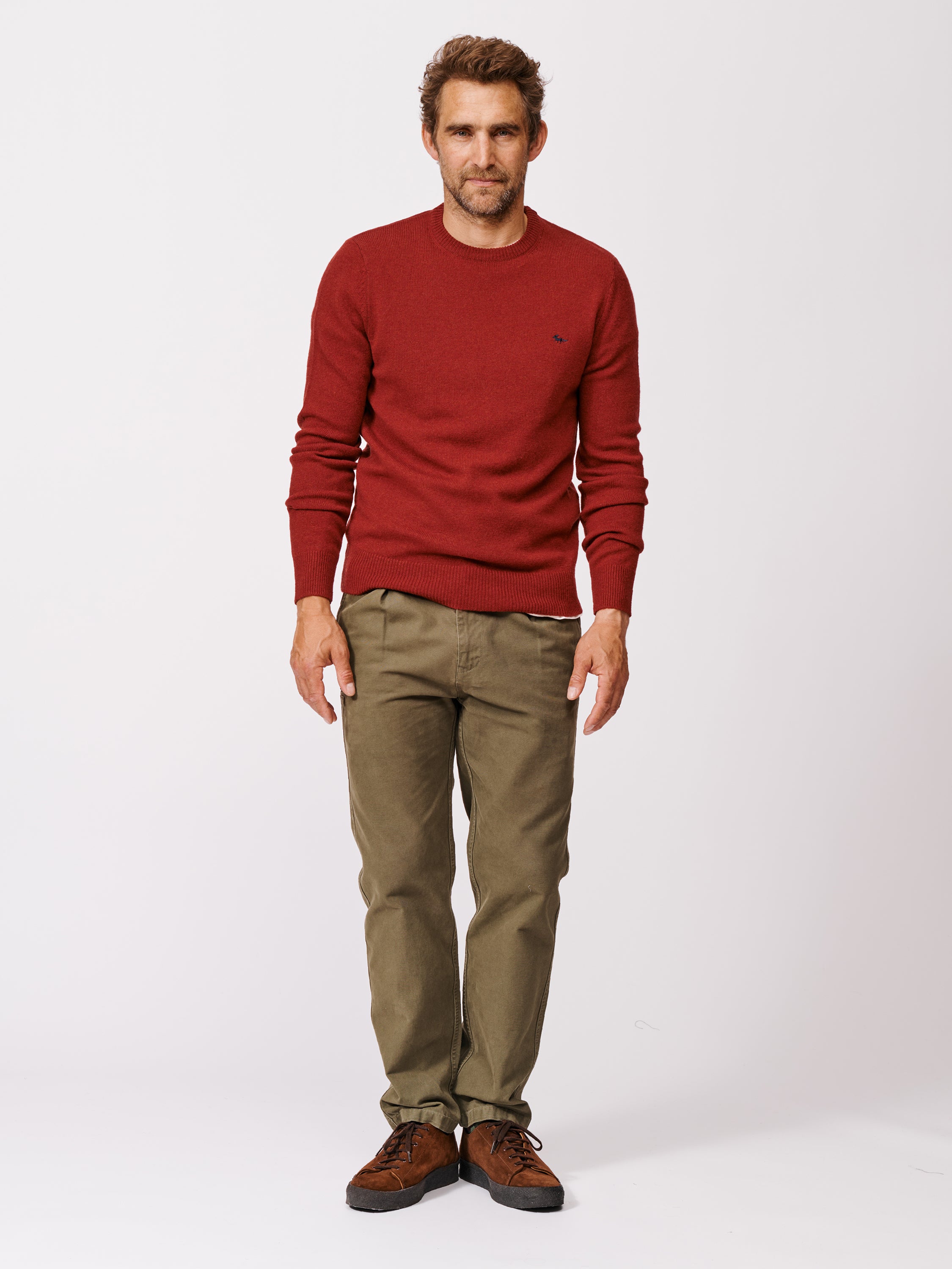 Westbourne Merino Crew Neck Jumper – Aubin