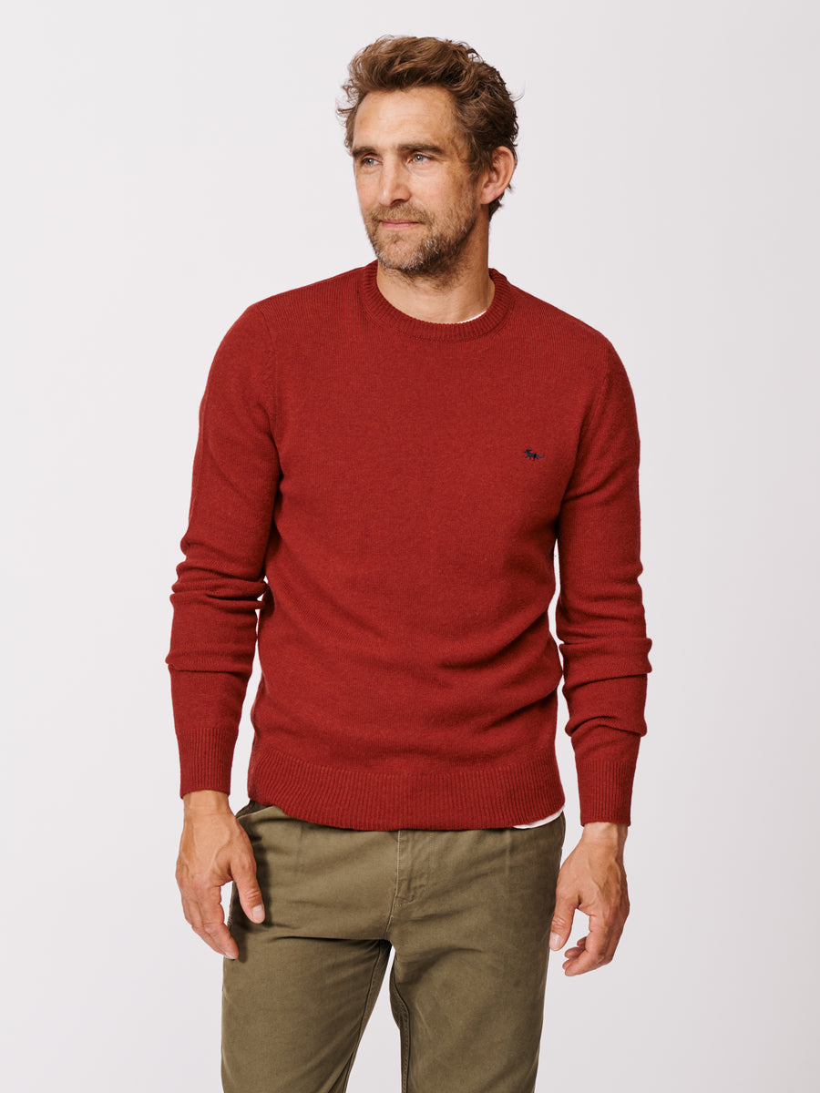 Westbourne Merino Crew Neck Jumper – Aubin