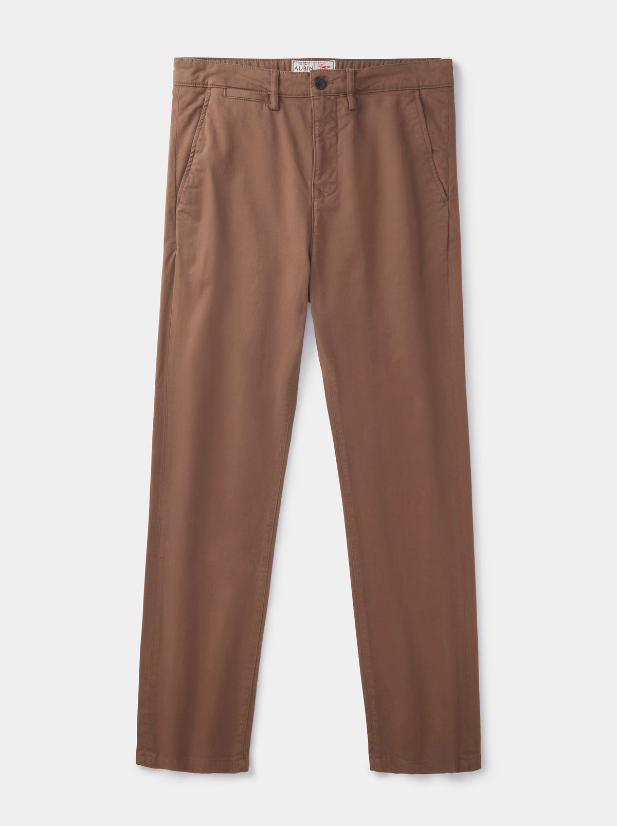 Aubin Toffee Witham Stretch Chino | Chinos