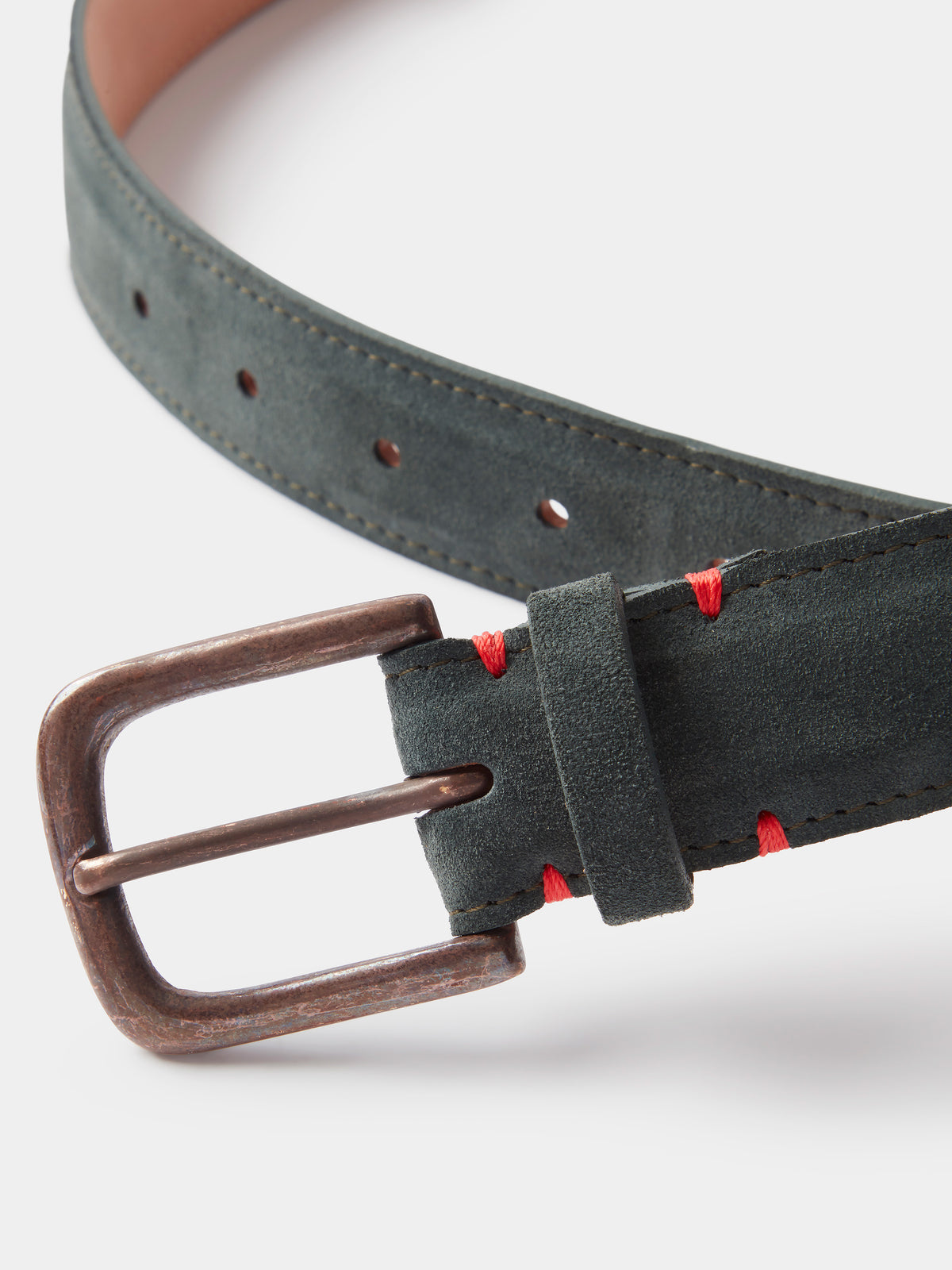 Aubin Jade Wren Suede Belt | Belts