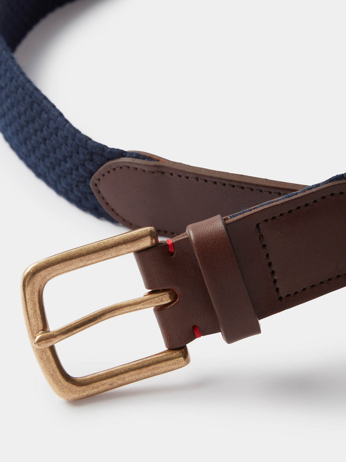 Aubin Navy Webbing Belt | Belts