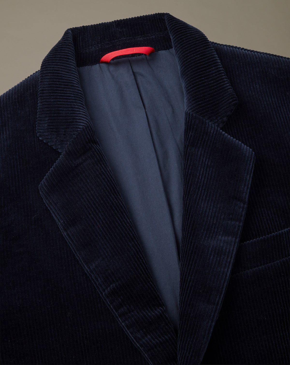 Aubin Navy Welton Washed Cord Blazer | Suit Blazers