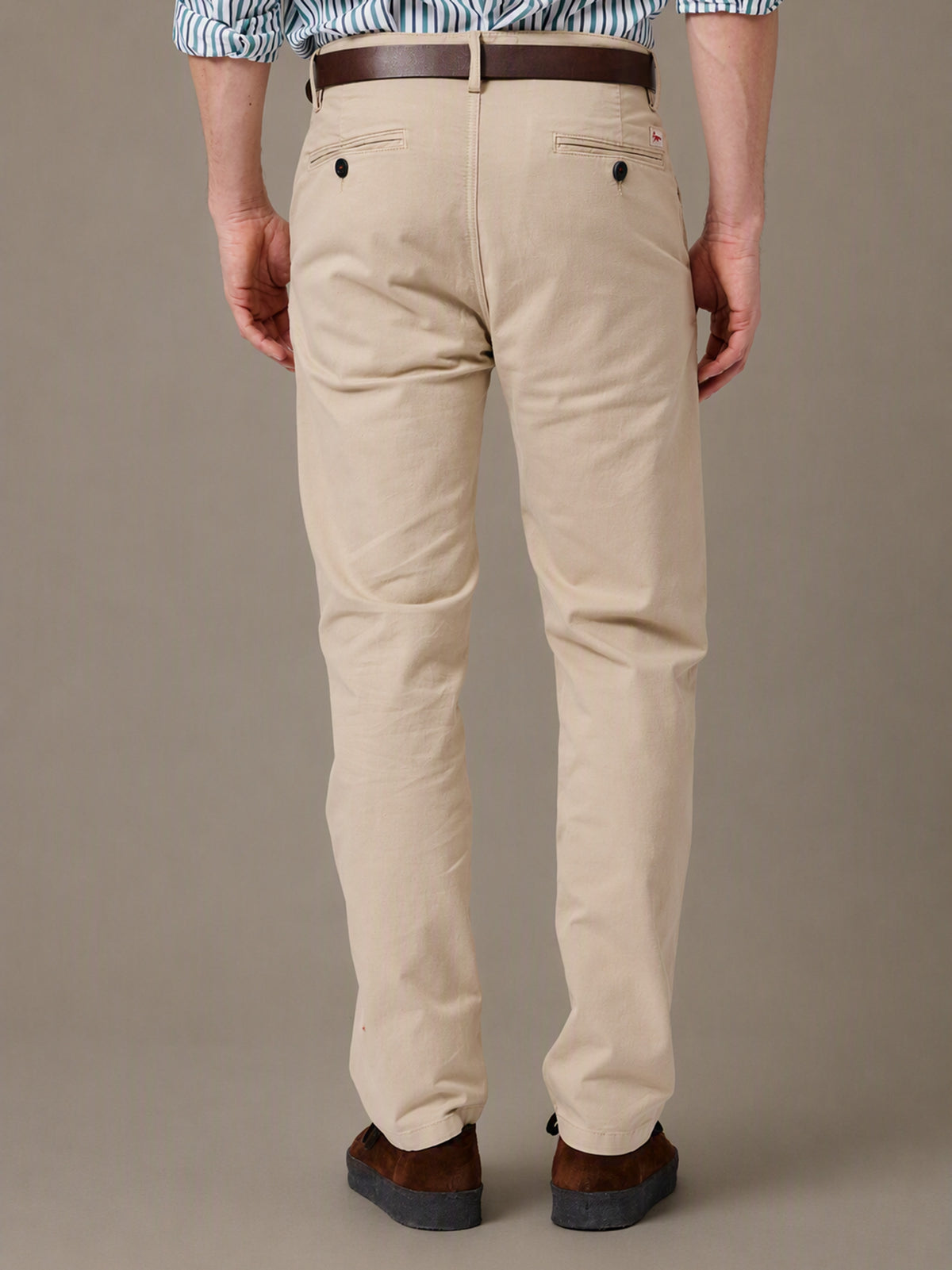 Aubin Stone Witham Stretch Chino | Chinos