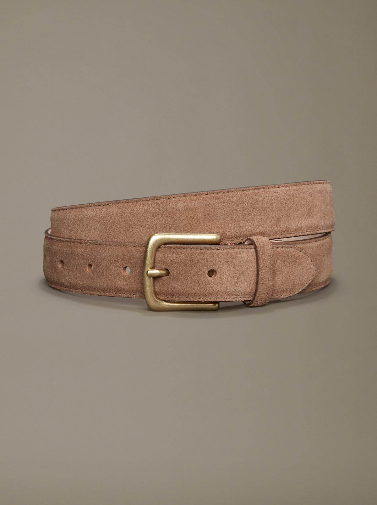 Aubin Natural Wren Suede Belt | Belts