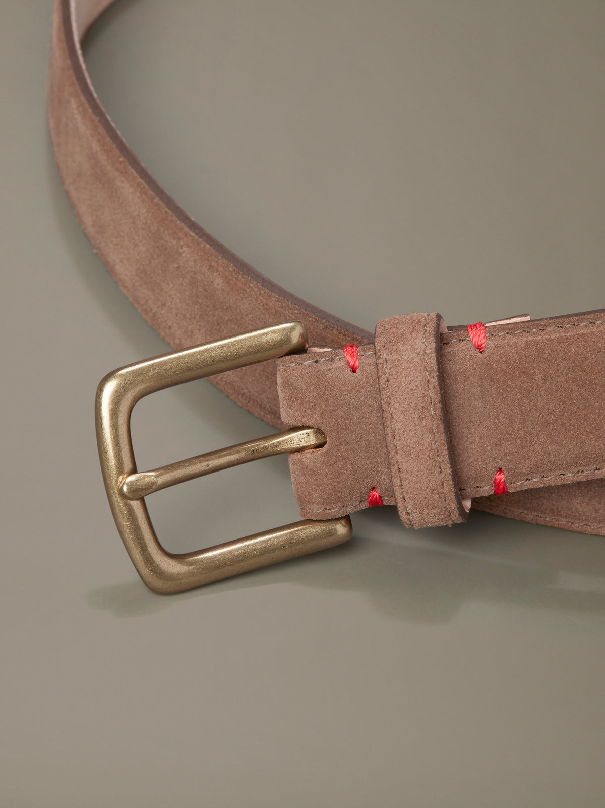 Aubin Natural Wren Suede Belt | Belts