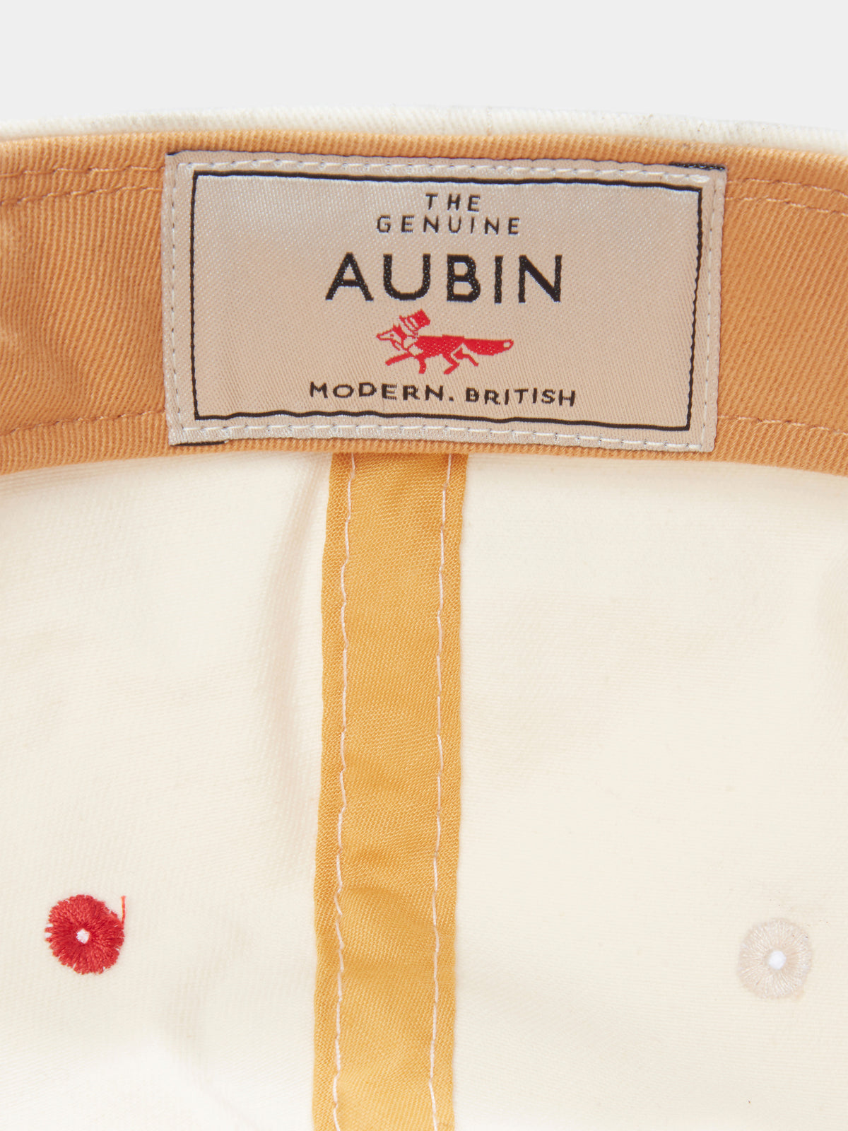 Aubin Ecru Arnside Twill Fox Cap | Hats