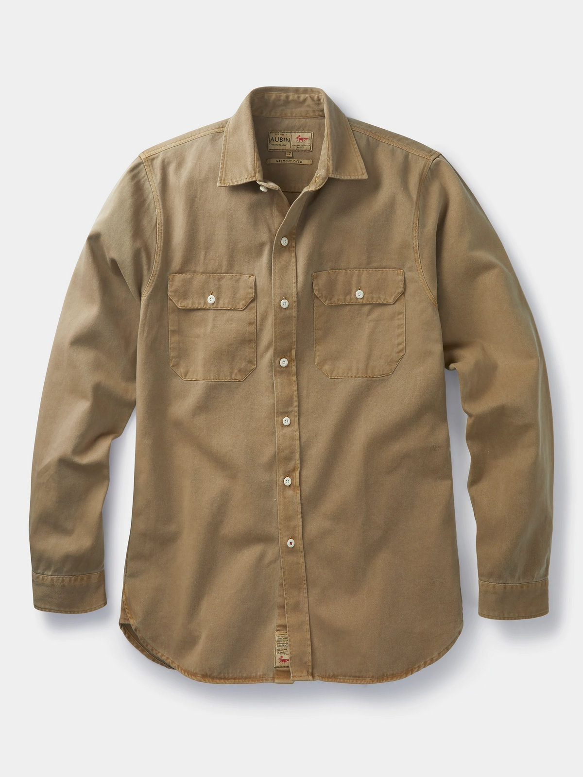 Aubin Sand Normanby Shirt | Overshirt